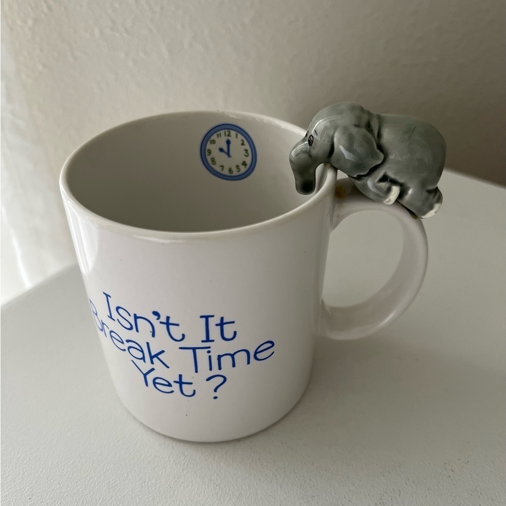 MUGGAMALS by Applause ~ Vintage Novelty Mug~ Baby Elephant.